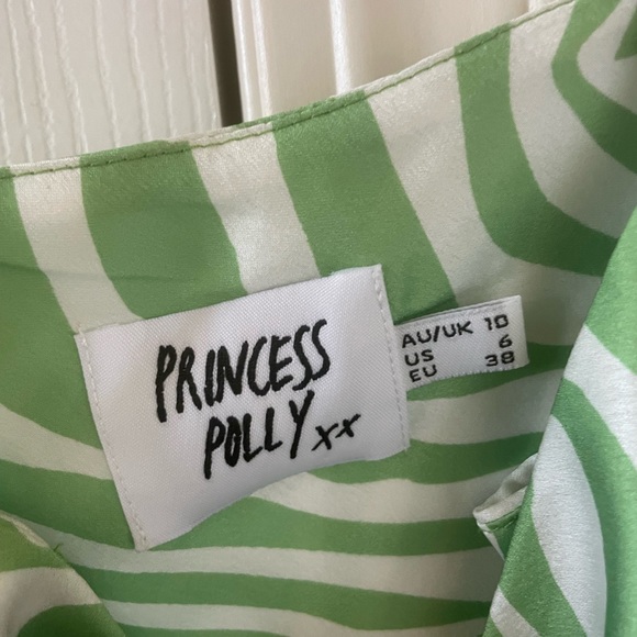 Princess Polly satin zebra dress- size US6. - Picture 2 of 3